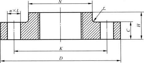 平面（FF)帶頸螺紋鋼制管法蘭 (適用于 PN 6、PN 10、PN 16、PN 25 和 PN 40